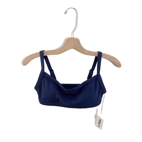 Form Other - Form For You Athletic Sports Scoop Bra Navy Blue Bralette NWT